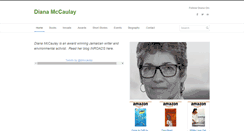 Desktop Screenshot of dianamccaulay.com